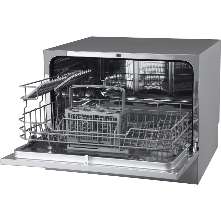 EdgeStar 21-5/8 Inch Wide 6 Place Setting Countertop Dishwasher - DWP63SV