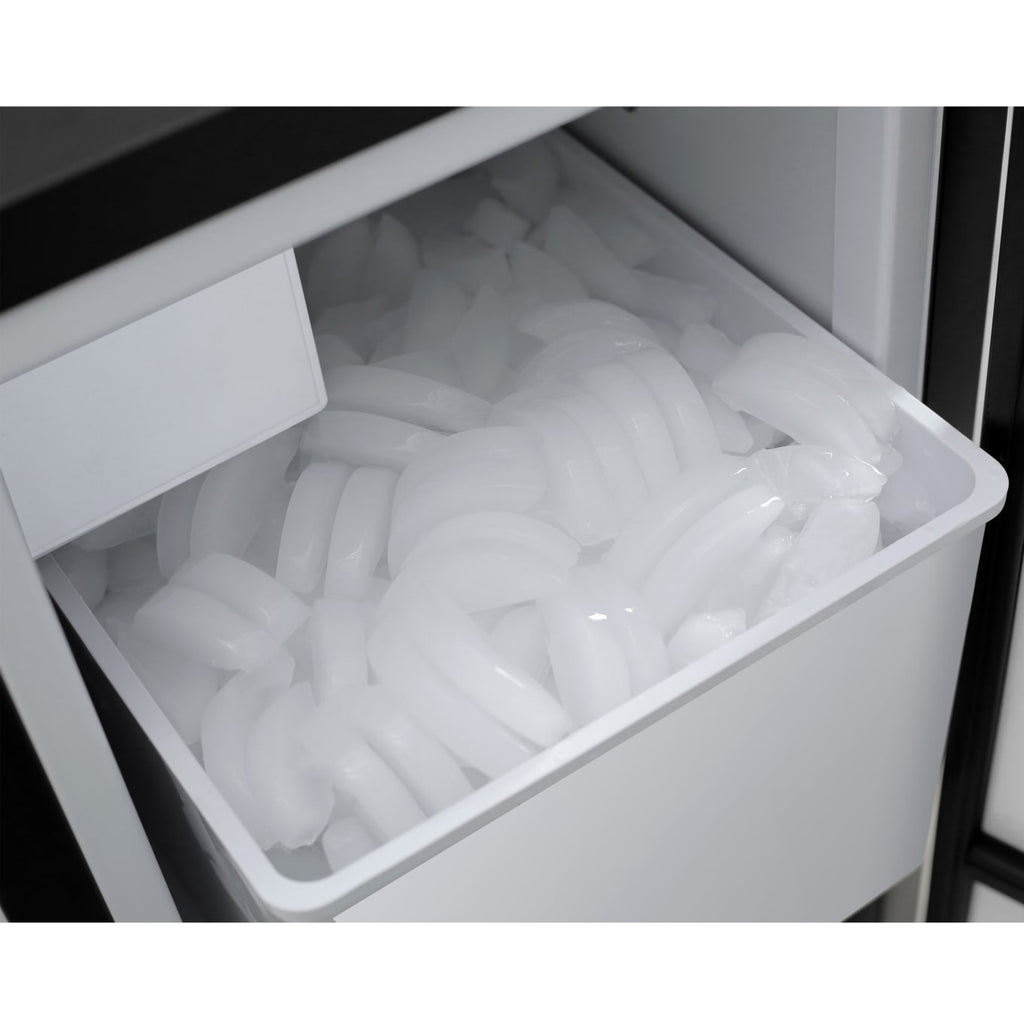 EdgeStar 15 Inch Wide Built-In Ice Maker with 25 Lbs. Storage Capacity and Up to 25 Lbs. Daily Ice Production - IB250BL