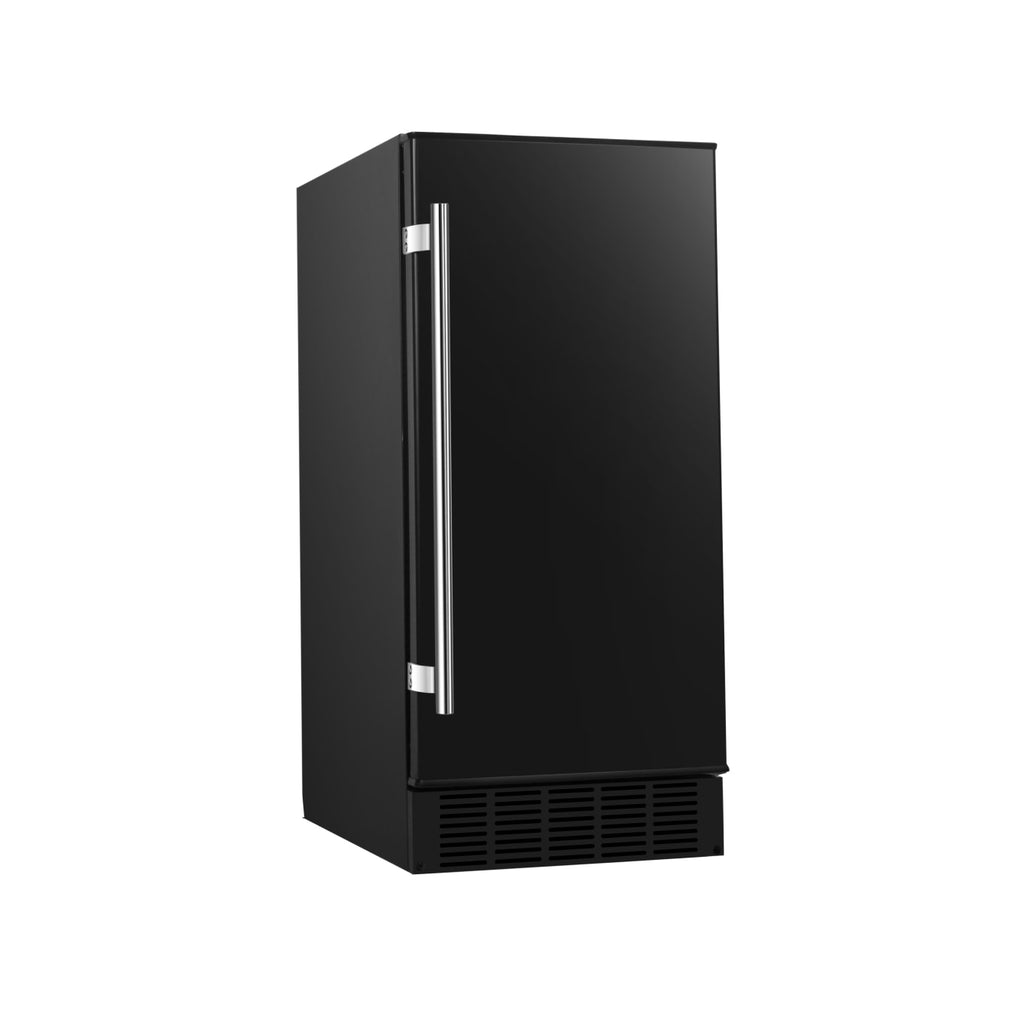 EdgeStar 15 Inch Wide Built-In Ice Maker with 25 Lbs. Storage Capacity and Up to 25 Lbs. Daily Ice Production - IB250BL