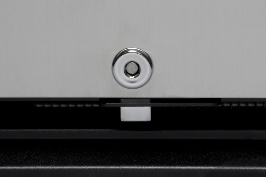 Kegco 15" Wide Single Tap Stainless Steel Built-In Left Hinge Kegerator - VSK-15SL20
