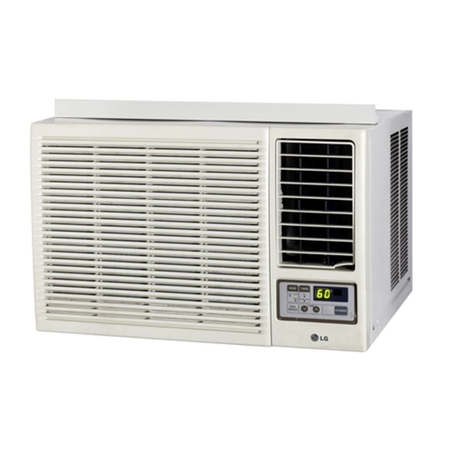 LG 23000 BTU 208/230 V Window Air Conditioner with 11600 BTU Electric Heater and Remote Control Model: LW2416HR