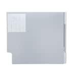 SPT - 21 in. Silver Portable Countertop 120-Volt Dishwasher with 7 Cycles with 6 Place Settings Capacity - SD-2224DSA