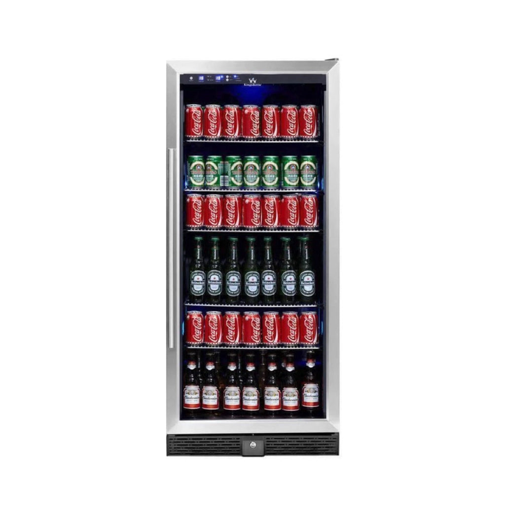 KingsBottle 56" Tall Beverage Fridge Center Freestanding - KBU100BX