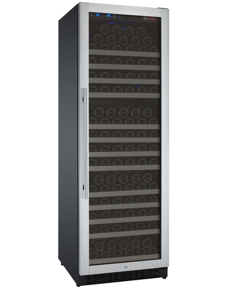 Allavino 24" Wide FlexCount II Tru-Vino 177 Bottle Single Zone Stainless Steel Right Hinge Wine Refrigerator - VSWR177-1SR20