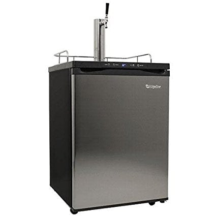 Edgestar 24 Inch Wide Kegerator with Digital Display for Full Size Kegs - KC3000 - Wine Cooler City