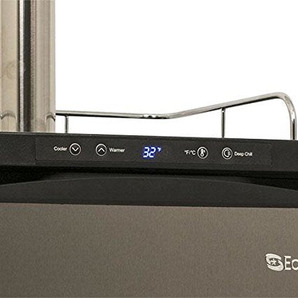 EdgeStar Full Size Triple Tap Kegerator with Digital Display - KC3000TRIP - Black - Wine Cooler City