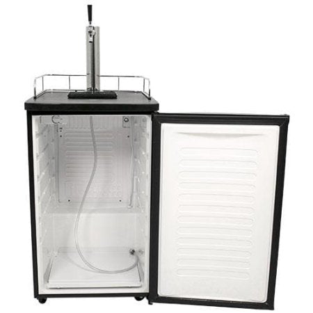 Edgestar 20 Inch Wide Kegerator and Keg Beer Cooler for Full Size Kegs - KC2000 - Black - Wine Cooler City