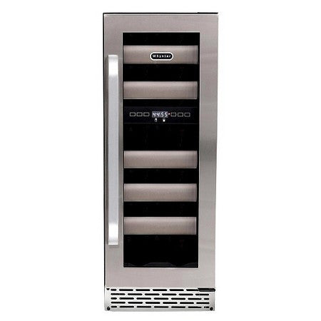 Whynter Elite 17 Bottle Dual Zone Built-in Wine Refrigerator - Stainless Steel BWR-171DS - Wine Cooler City