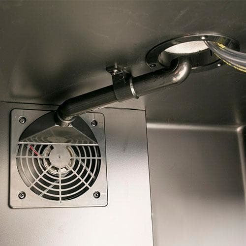 Edgestar 24 Inch Wide Kegerator for Full Size Kegs with Electronic Control Panel - KC7000BL - Wine Cooler City