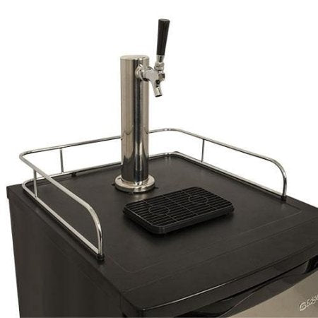 Edgestar 20 Inch Wide Kegerator and Keg Beer Cooler for Full Size Kegs - KC2000 - Black - Wine Cooler City