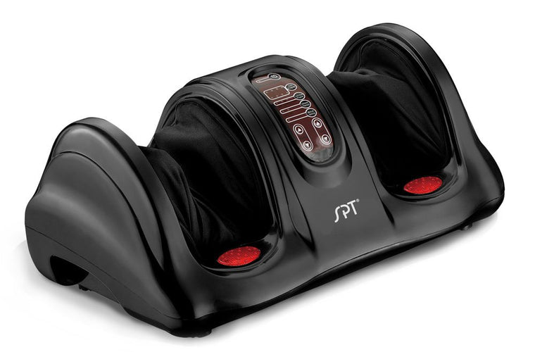 Sunpentown - AB-765B: Reflexology Foot Massager with Heat & FIR – Black