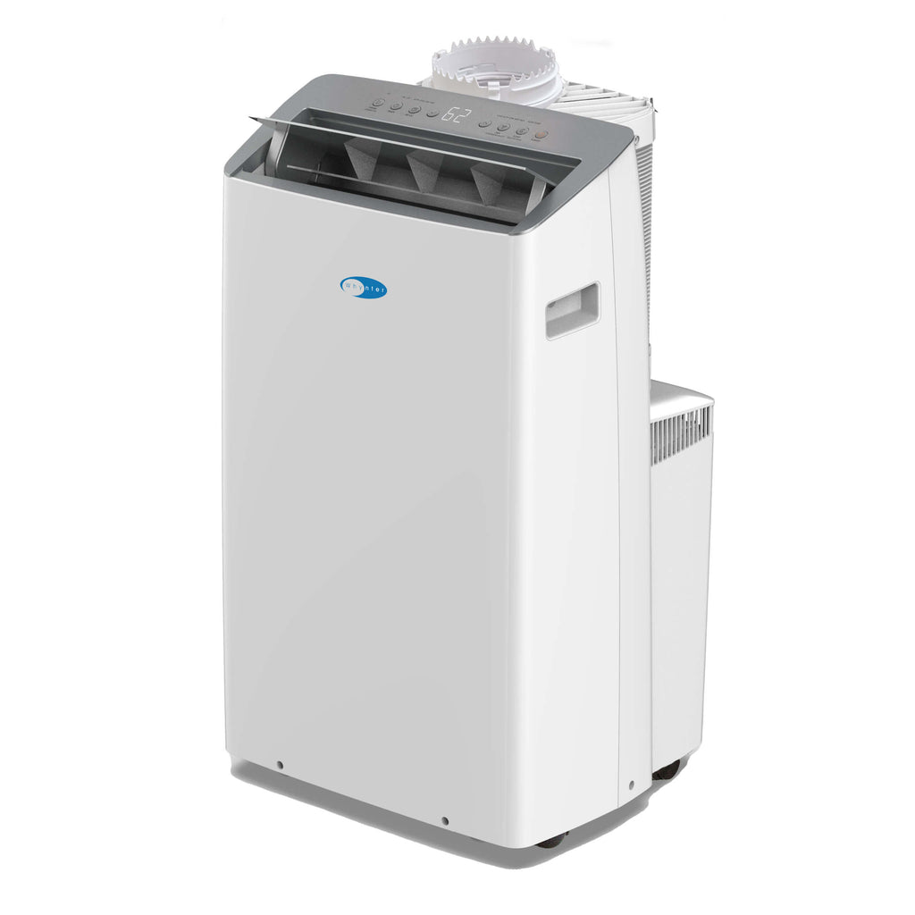 Whynter ARC-1230WNH 14,000 BTU (12,000 BTU SACC) NEX Inverter Dual Hose Cooling Portable Air Conditioner, Heater, Dehumidifier, and Fan with Smart Wi-Fi, up to 600 sq ft in White