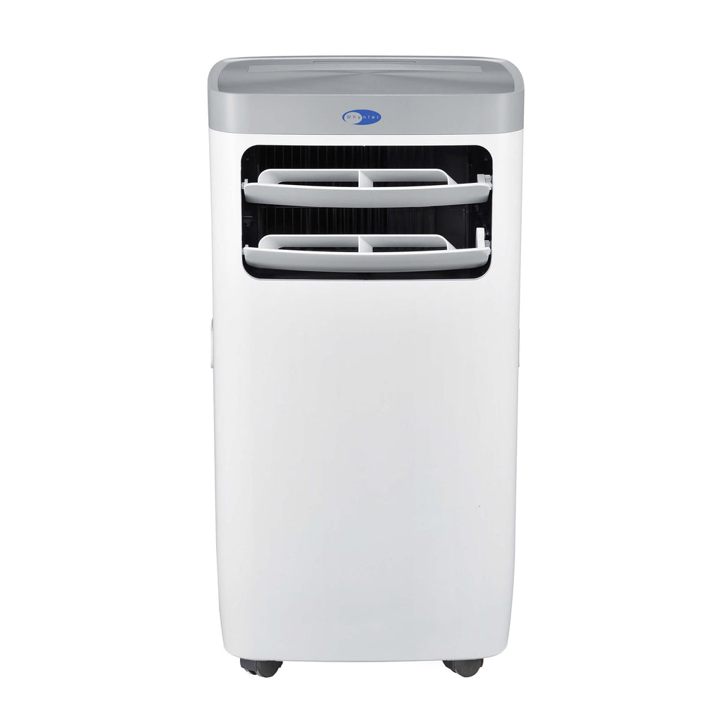 Whynter ARC-115WG 11,000 BTU (6,800 BTU SACC) Compact Portable Air Conditioner, Dehumidifier, and Fan with Remote Control, up to 400 sq ft in White/Grey