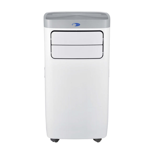 Whynter ARC-115WG 11,000 BTU (6,800 BTU SACC) Compact Portable Air Conditioner, Dehumidifier, and Fan with Remote Control, up to 400 sq ft in White/Grey