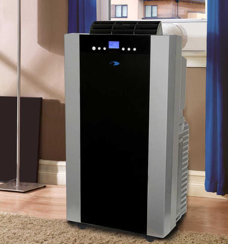 Whynter Eco-friendly 14000 BTU Dual Hose Portable Air Conditioner with Heater - ARC-14SH - Wine Cooler City