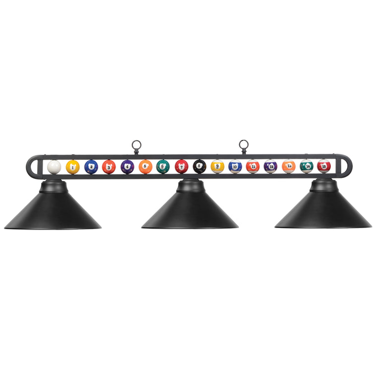 RAM Game Room 55" MB/MB Billiard Ball Fixture - BB-55 MB/MB