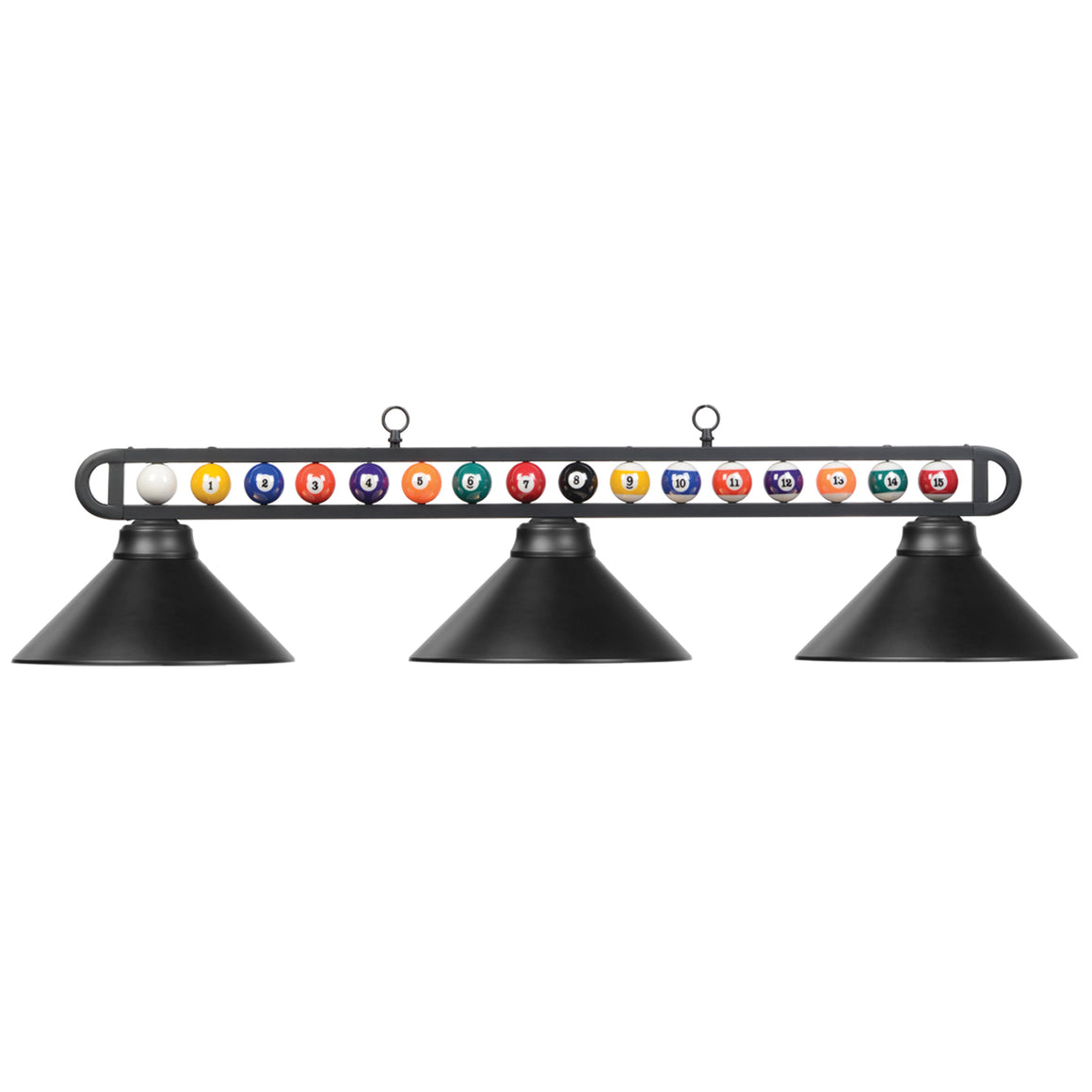 RAM Game Room 55" MB/MB Billiard Ball Fixture - BB-55 MB/MB