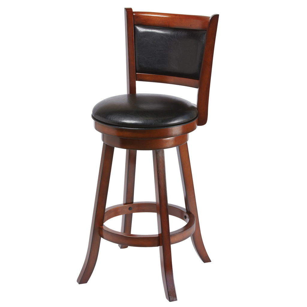 RAM Game Room Backed Barstool - Chestnut - BBSTL CN