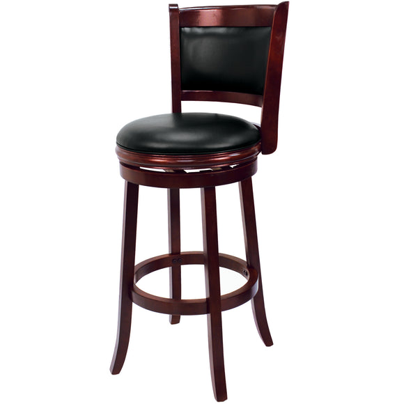 RAM Game Room Back Barstool - English Tudor - BBSTL ET