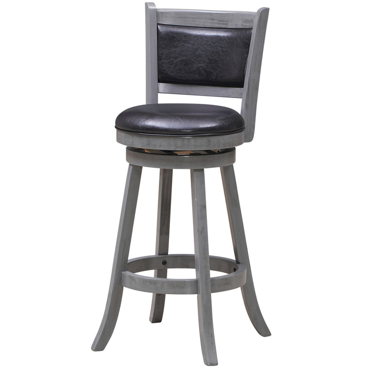 RAM Game Room Backed Barstool - Slate - BBSTL SL