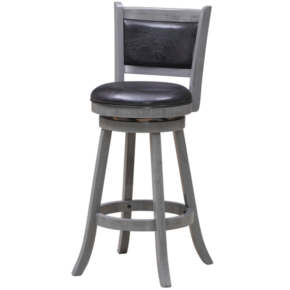 RAM Game Room Backed Barstool - Slate - BBSTL SL