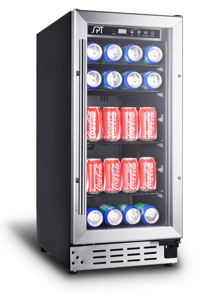 SPT 92-can Under-Counter Beverage Cooler (Commercial Grade) - BC-92US