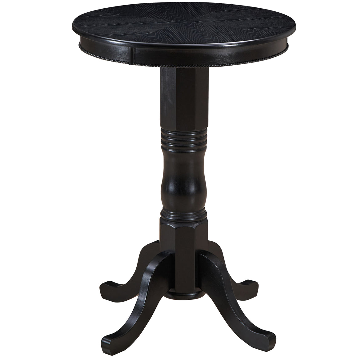 RAM Game Room - Pub Table - Black - BPUB BLK
