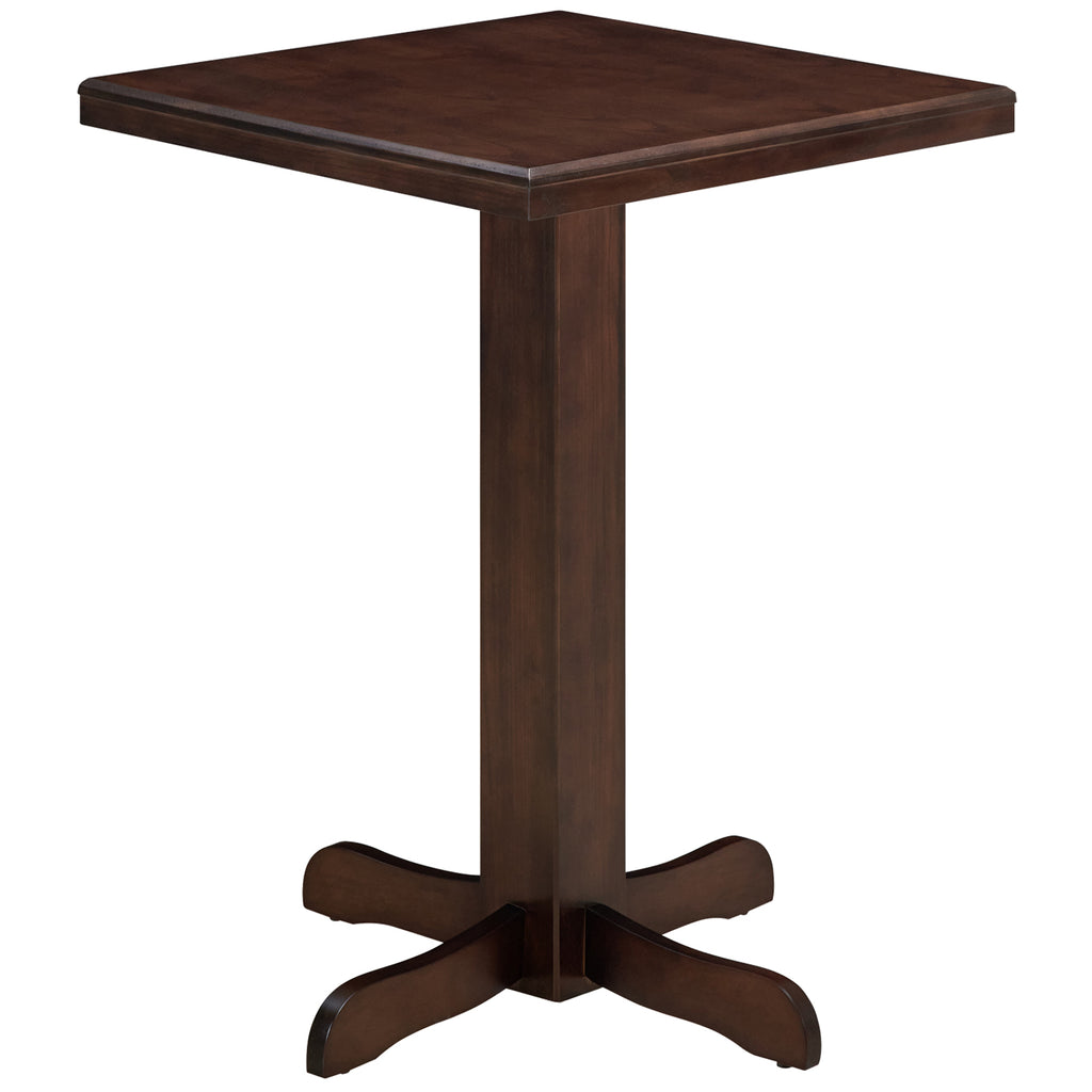 RAM Game Room Square Pub Table - Cappuccino - BPUB2 CAP