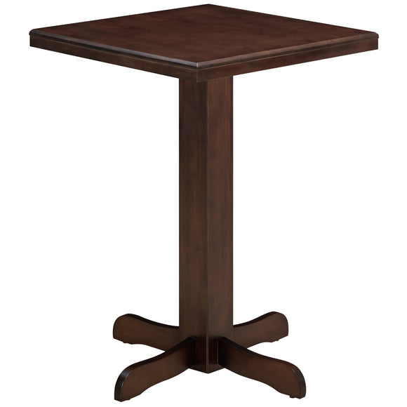 RAM Game Room Square Pub Table - Cappuccino - BPUB2 CAP