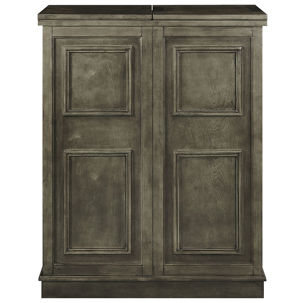 RAM Game Room Portable Folding Bar Cabinet - Slate - BRCB3 SL