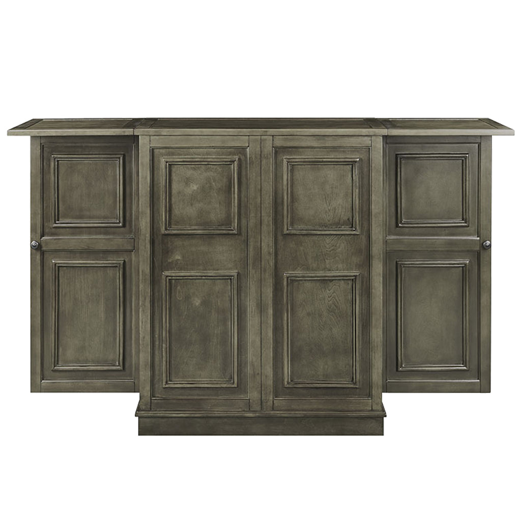 RAM Game Room Portable Folding Bar Cabinet - Slate - BRCB3 SL