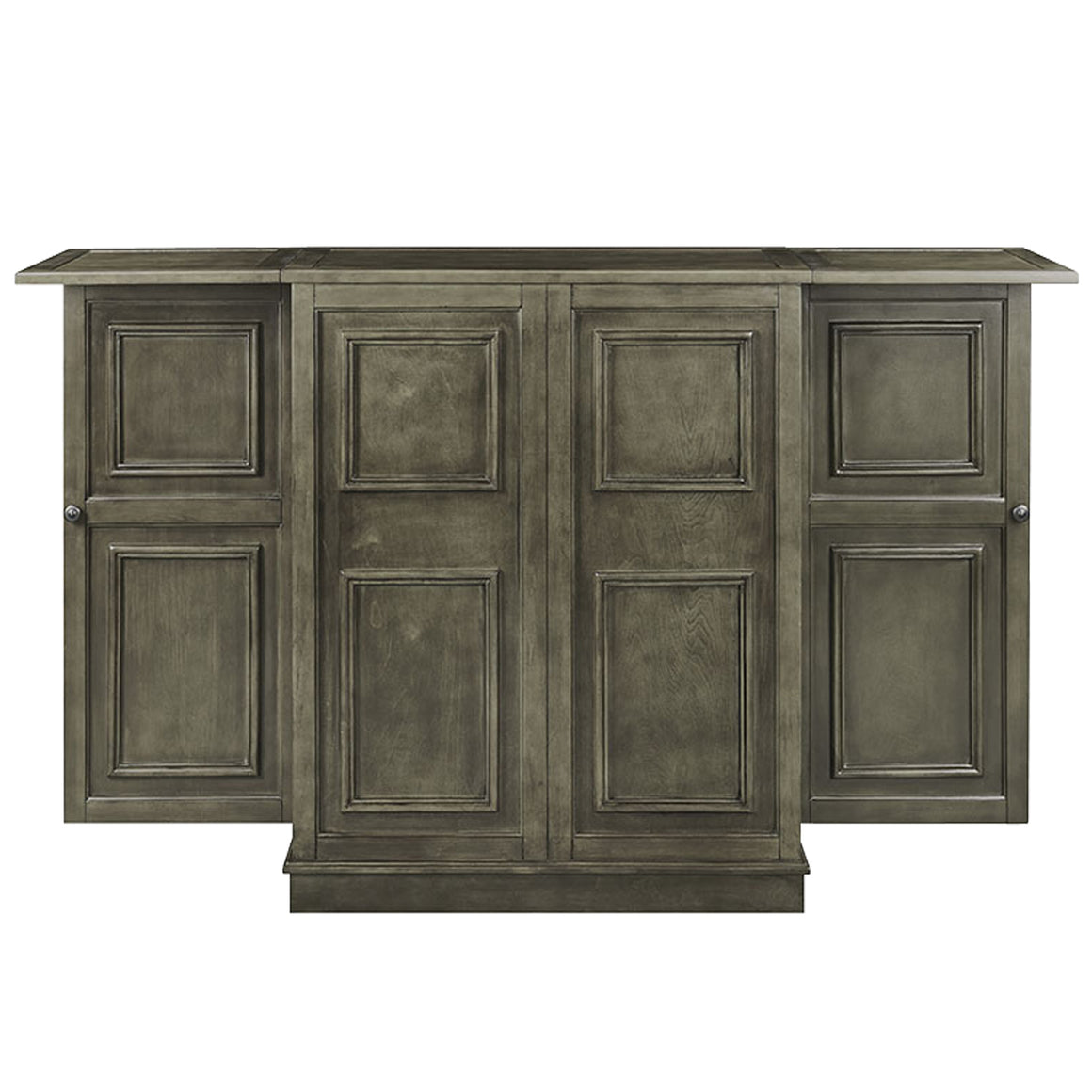 RAM Game Room Portable Folding Bar Cabinet - Slate - BRCB3 SL