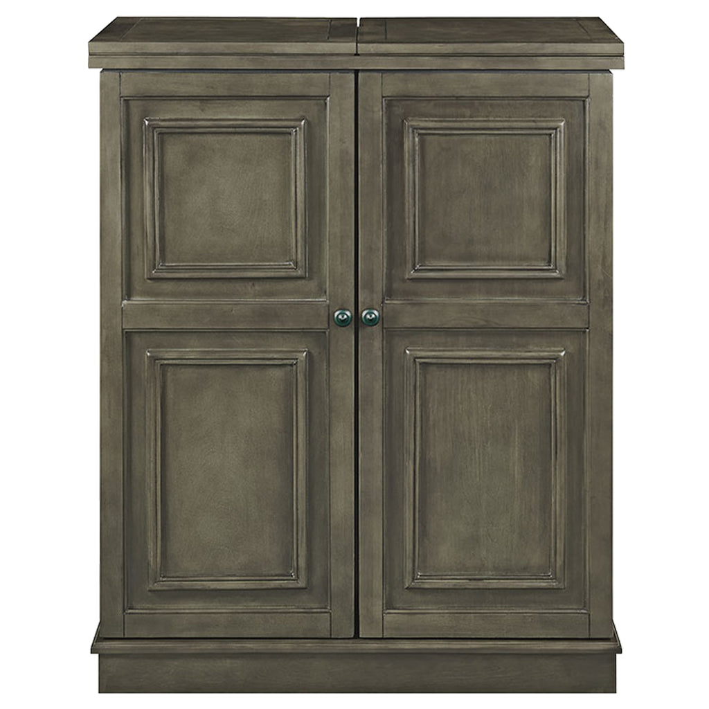 RAM Game Room Portable Folding Bar Cabinet - Slate - BRCB3 SL