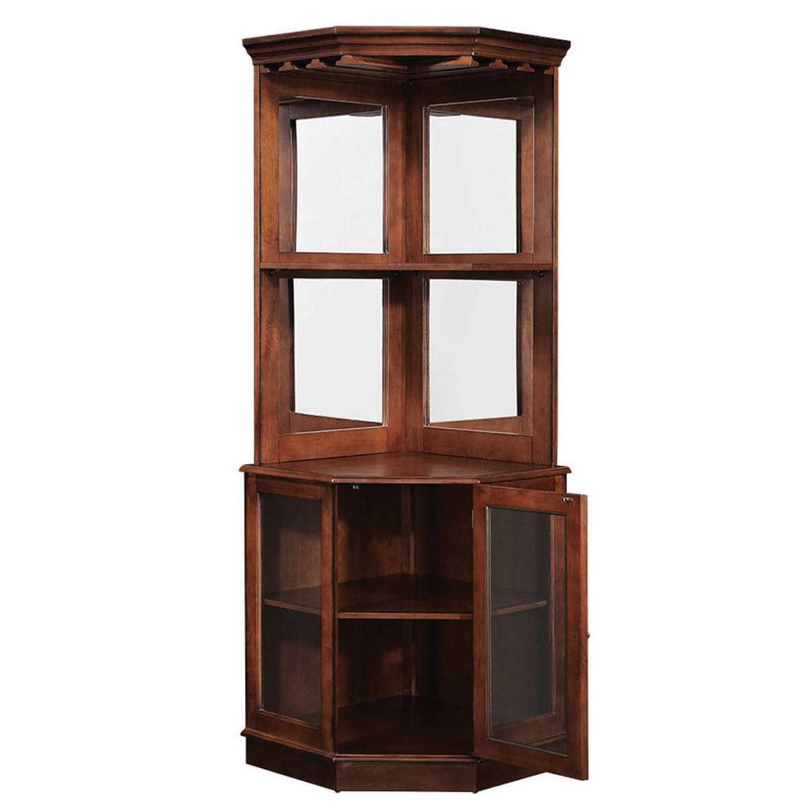 RAM Corner Bar Cabinet - Chestnut - BRCB4 CN
