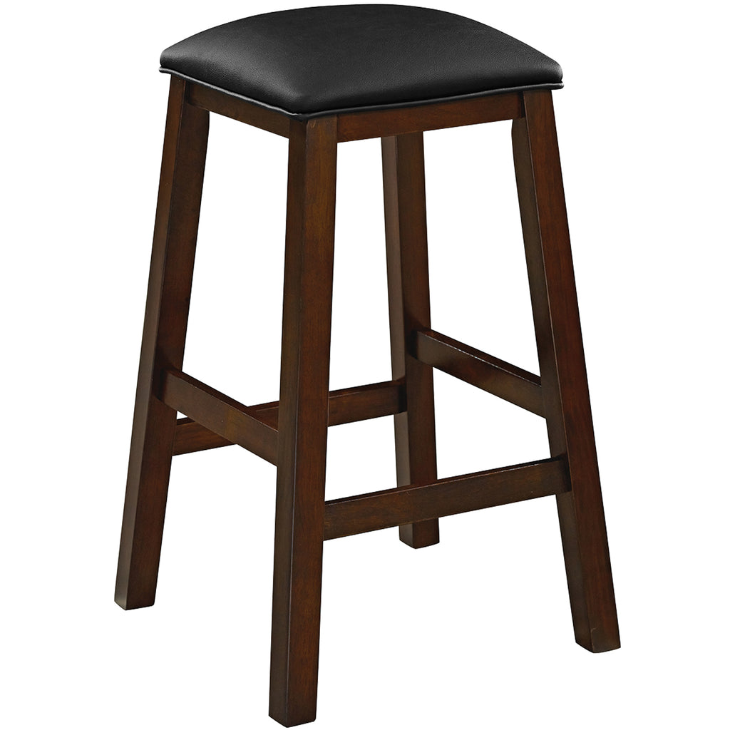 RAM Game Room - Square Backless Barstool - Cappuccino - BSTL4 CAP