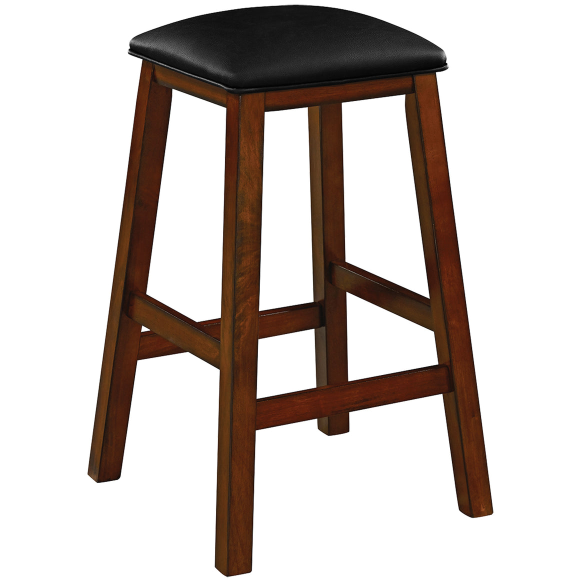 RAM Game Room - Square Backless Barstool - Chestnut - BSTL4 CN