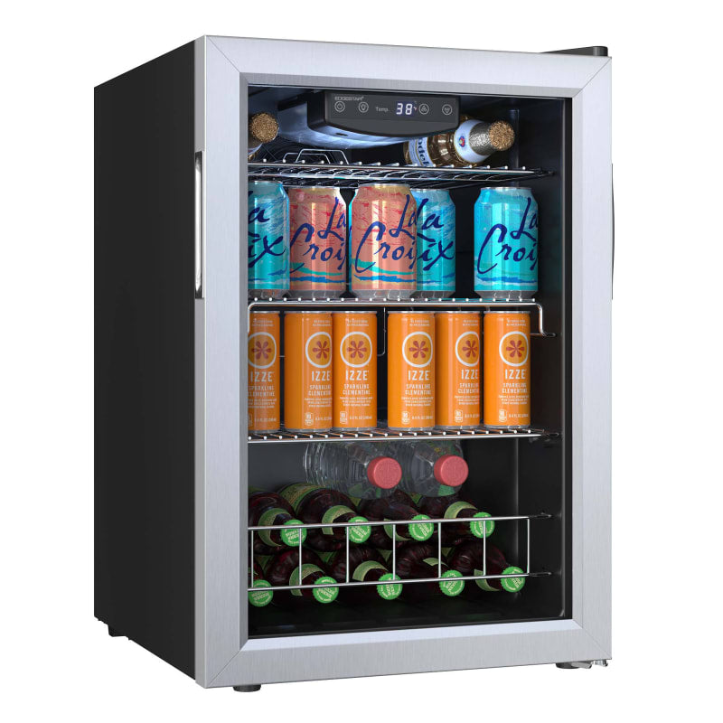 EdgeStar 17 Inch Wide 80 Can Capacity Extreme Cool Beverage Center - BWC91SS