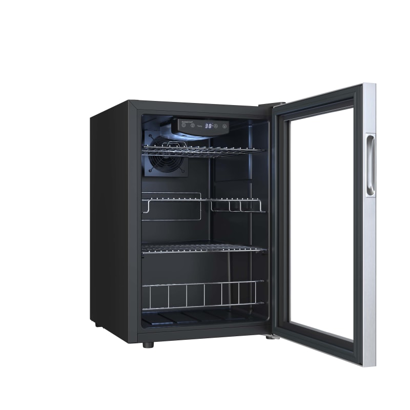 EdgeStar 17 Inch Wide 80 Can Capacity Extreme Cool Beverage Center - BWC91SS