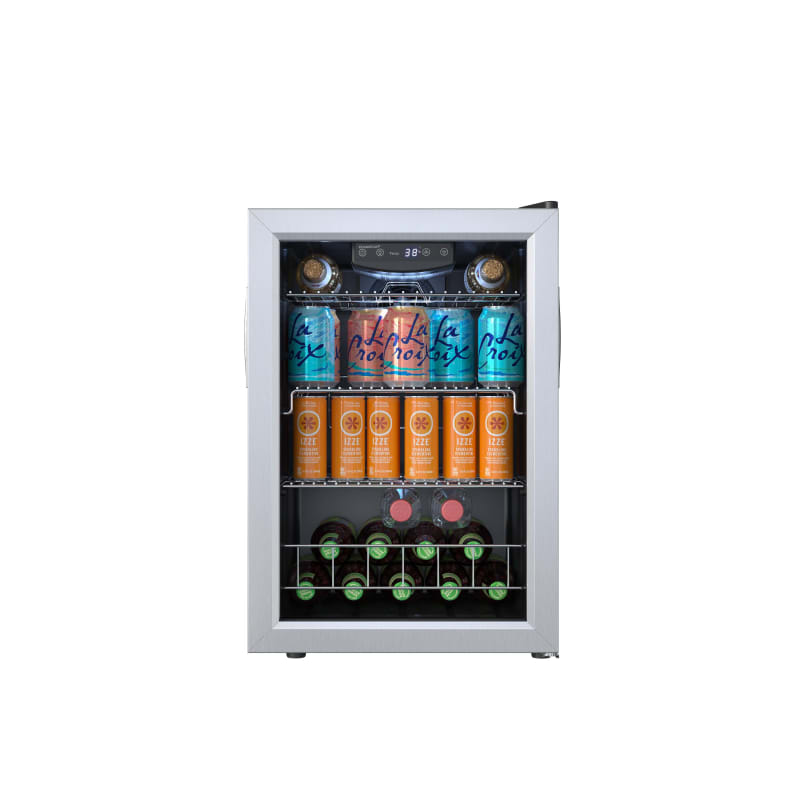 EdgeStar 17 Inch Wide 80 Can Capacity Extreme Cool Beverage Center - BWC91SS