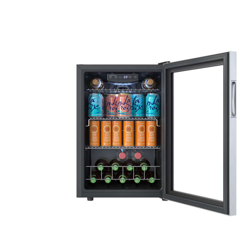 EdgeStar 17 Inch Wide 80 Can Capacity Extreme Cool Beverage Center - BWC91SS