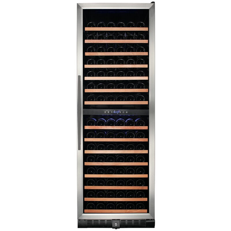 Smith & Hanks 166 Bottle Dual Zone Freestanding/Built-In Wine Cellar -RW428DR
