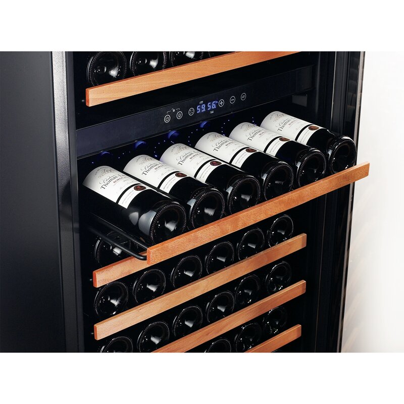 Smith & Hanks 166 Bottle Dual Zone Freestanding/Built-In Wine Cellar -RW428DR