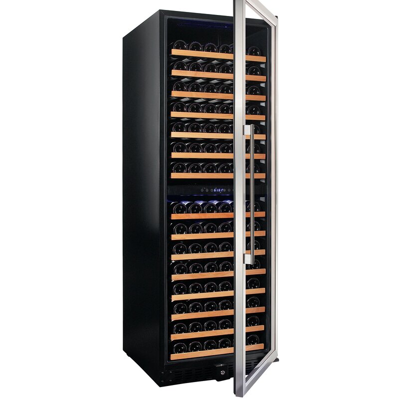 Smith & Hanks 166 Bottle Dual Zone Freestanding/Built-In Wine Cellar -RW428DR