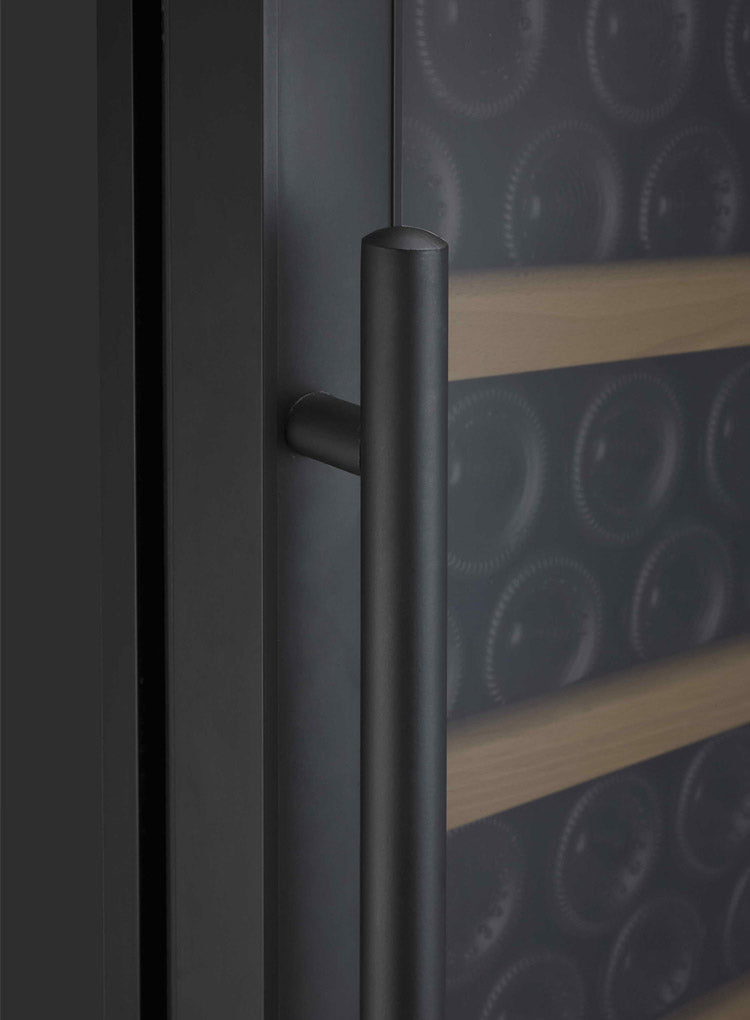 Allavino 63" Wide Vite II Tru-Vino 554 Bottle Dual Zone Black Side-by-Side Wine Refrigerator - 2X-YHWR305-1B20