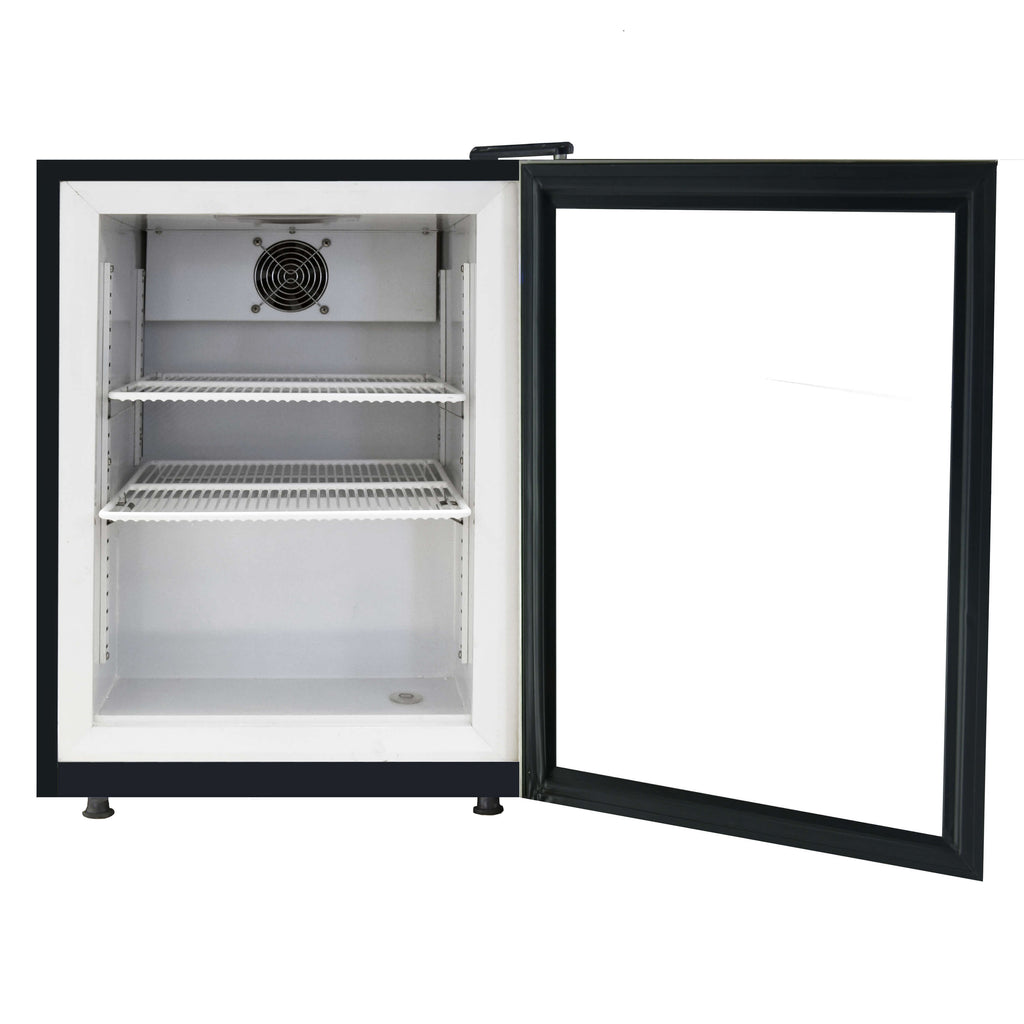 Whynter Countertop Reach-In 1.8 cu ft Display Glass Door Freezer - CDF-177SB