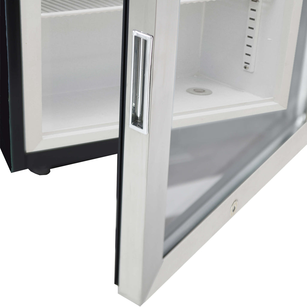 Whynter Countertop Reach-In 1.8 cu ft Display Glass Door Freezer - CDF-177SB