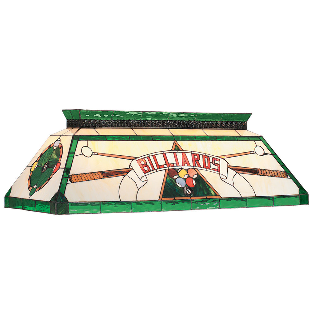 RAM Game Room 44" Tiffany Billiard Light-Green - CF BILLIARD GRN