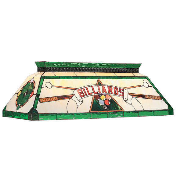 RAM Game Room 44" Tiffany Billiard Light-Green - CF BILLIARD GRN