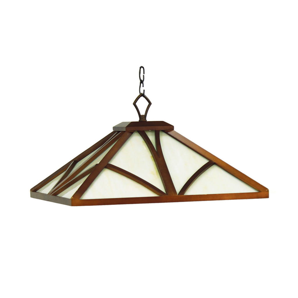 RAM Game Room Chateau - 17" Pendant Light-Chestnut - CHA-17 CN