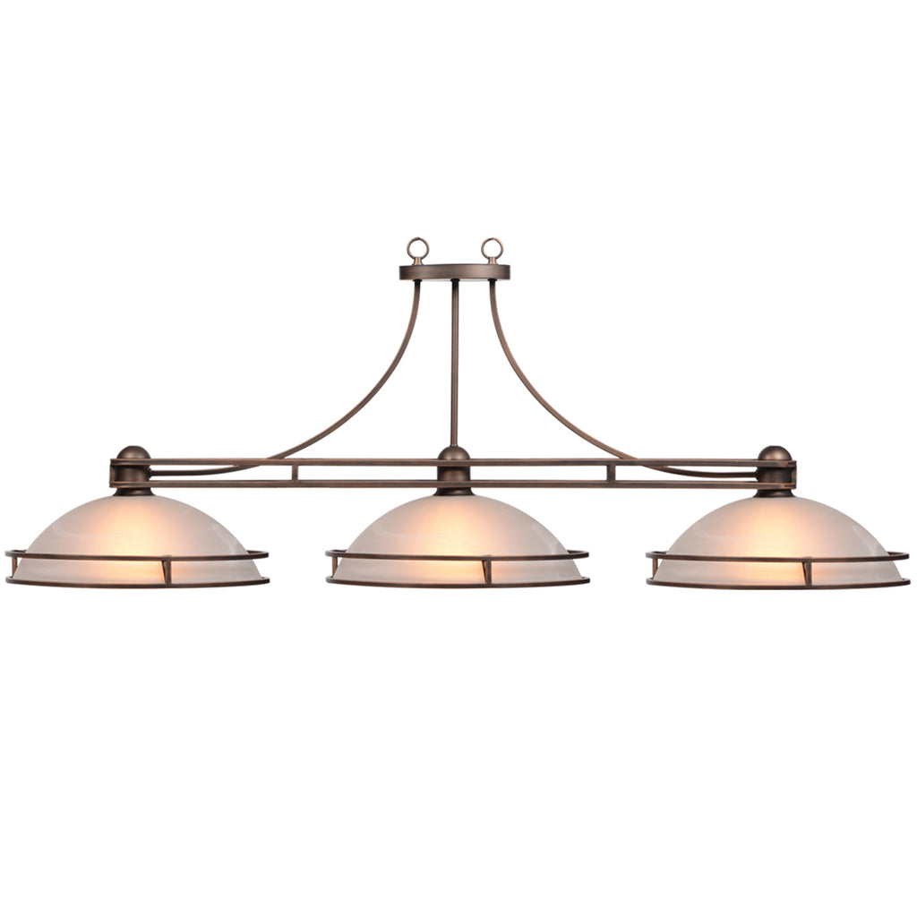 RAM Game Room Cosmopolitan - 56" 3LT Billiard Light-Bronze - COS-B56 BZ